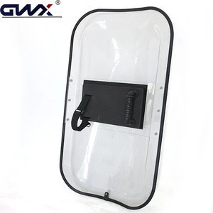 Hot Sale High Strength Security Protection Rectangular Riot Shield