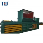 Hot sale horizontal baler / waste cardboard press baler /sime automatic waste paper baler machine