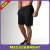 Import Hot sale men plain black shorts custom drawstring shorts Gym wear fitness shorts Cheap wholesale from China