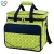 Hot sale new design summer outdoor large blue picnic shoulder bag with two compartment
