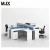 Import Hot sale office furniture 4 staff workstation office desk from China