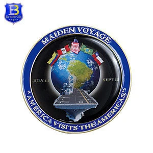 Hot Sale Personalized FBI  Souvenir Metal Coin With Printing