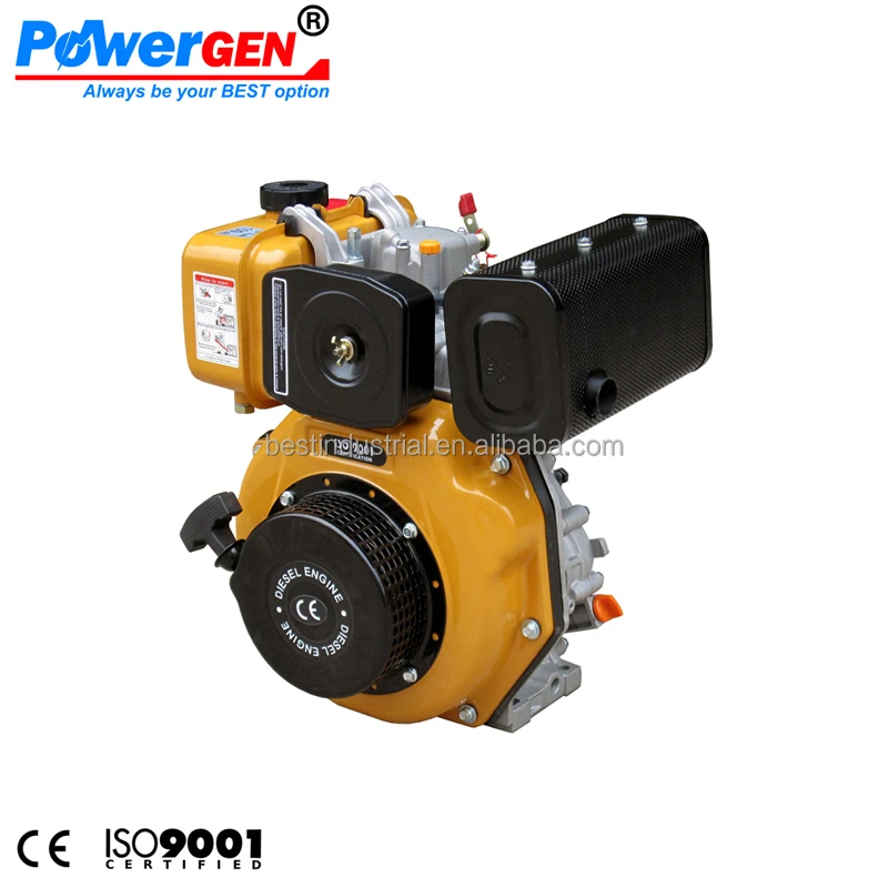 Hot Sale!!! POWERGEN Air cooled 4-stroke Single Cylinder Motor Diesel 6 HP with CE