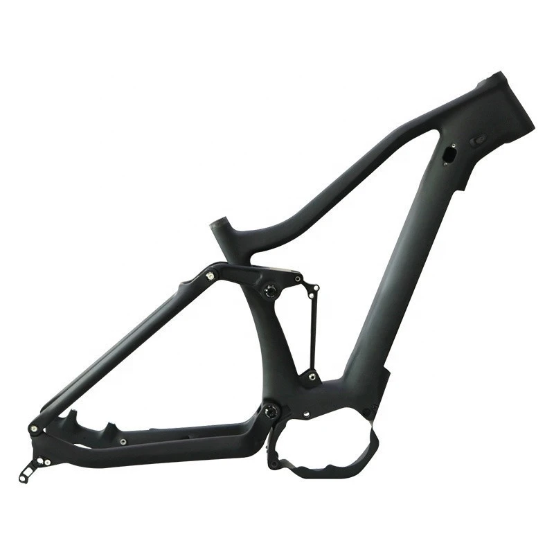 Hot Sale Toray Carbon Suspension Ebike Frame Aero Bicycle Frames 29er 27.5er With Shimano E8000 motor