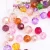 Import hot sales crystal glass round painting bead from China