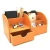 Import Hot sales multifunction leather drawer office pen and mobile phone  stationery holder from China