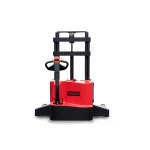 Hot sell 1000kg 1.0ton walkie straddle electric stacker lifter with adjustable or fixed wide legs electric jack
