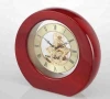 Hot Selling Antique Wooden Skeleton Vintage Mechanism Clock K3003A