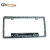 Import Hot selling Cheap Plastic chrome license plate frames Car Licence Plate Holders Frames from China
