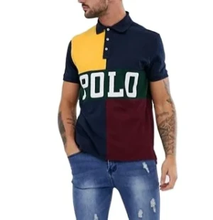 Hot Selling Collar Polo Shirt 100% Cotton High Quality Solid Color Blank Custom Logo Printed Polo Shirts For Mens