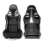 Import Hot Selling Design Racing style Black leather fiber sports Racing Car Seat from China