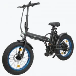 Hot selling high quality mountain bike 20 inch fat bike 500w mini folding electric bicycle with CE