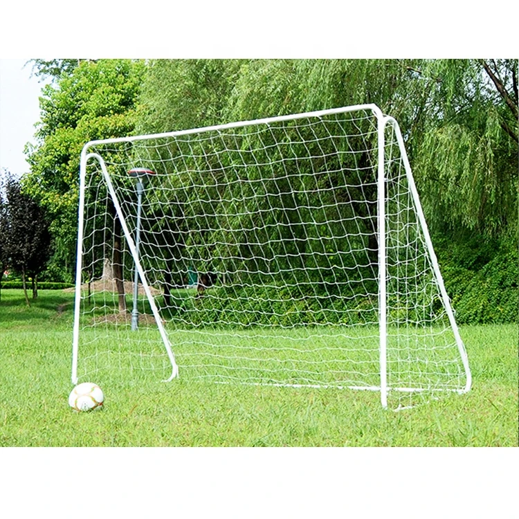 Hot selling Professional Portable Foldable Metal assemble futbol football soccer goals post with net