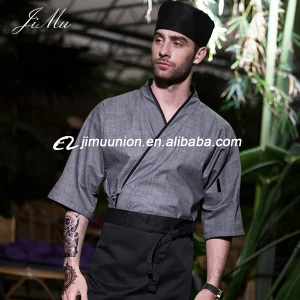 hotel restaurant chef clothes jacket coat Japanese sushi chef uniforms