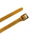 Import hotsales fashion casual belt for woman belt PU leather yellow women  belt custom resin plastic from China
