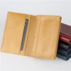 Hotselling fashion custom credit id leather card holder wallet