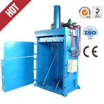 hydraulic vertical waste paper baler,Y82-63F wool baler for plastic, cartoon,straw,hay packing machine