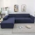 Import i@home home decor quality knitted plain full stretch sectional l shaped sofa cover slipcover protect from China