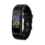ID115 PLUS Color Screen Smart Bracelet Sports Pedometer Watch Fitness Running Walking Tracker Heart Rate Pedometer Smart Band