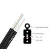 Indoor/Outdoor fiber drop wire self supporting FTTH Fig8 2 4 core fiber optic cable