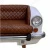 Import industrial ambassador car front body sofa with leather seat and round headlights Automobile Furniture car sofa from India