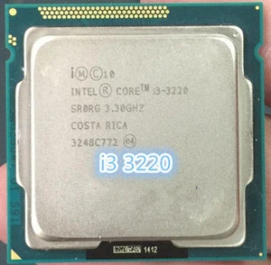 Intel Core i3-3220 Processor 3M Cache, 3.30 GHz LGA1155 Desktop i3 3220 CPU I3 3220 i3 3220 in stock