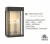 Import ip54 waterproof aluminum gardent exterior outdoor wall lamp from China