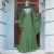 Import Islamic Moslem New Women Long Skirt Printed High Waist Swing Dress Abaya from China
