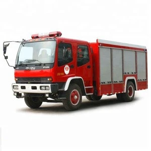 isuzu good quality   4*2 fire fighting truck