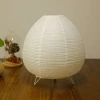 Japanese lantern nordic style soft paper art lampshade modern floor lamp wholesale