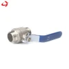 JD-4076 brass press connection for water bibcock ball valve product