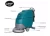 JH530 Small type automatic hand held electric floor sweeper