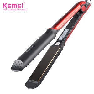 Kemei KM-531 New Design Top Quality 40W Flat Iron Styling Iron Professional Electric Hair Straightener