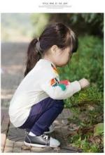 Kids Clothing Korean 2019 Casual Trend Trousers Rainbow Unisex Baby Cotton Pants