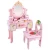 Import Kids Pretend Play Simulation Furniture Toy Story Dress Wooden Girl Dressing Table Toy For Baby from China