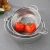 Import kitchen stainless steel metal strainer mesh basket rice colanders with small holes from China