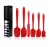 Import Kitchen Utensils Cooking Tool Sets Heat Resistant Silicone Spatula Set 6 Piece from China