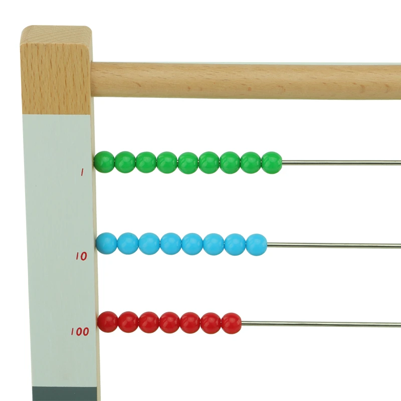 Large Bead Frame math Wooden Montessori teaching Aids learning Materials educational toy