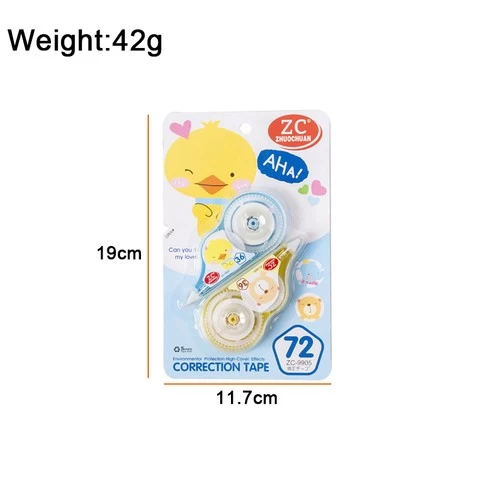Large Capacity Correction Tape Cute Creative Convenient Correction Tape Multifunctional Stationery