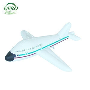 large inflatable pvc christmas toy airplane costume santa claus in airplane decorations mattress model pool toy balloons