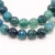 Import Large Natural Gemstone Beads Crackle Agate Stone Faceted Round Beads for Bracelet Jewelry Making from China