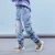 Import latest boy fashion denim pant design kids boys jeans from China