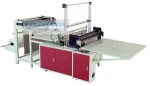 Latest hot seal and cool cut bottom sealing bag making machine