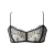 Import Latest Wireless Non padded Hot ladies sexy Eyelash lace Bralette underwire bra from China