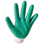 Latex Coated Work Safety Gloves With C Crinkle Latex Coated Gloves Cotton Wrinkle Latex Hand Coated Safety Work Gloves For M