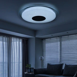 LED Ceiling Light APP RGB Music Bluetooth for Living Room Bedroom Remote Control Ceiling Lamp Ceiling Lights 30W 40*40*10cm