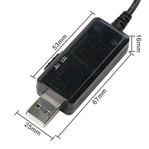 ASHATA 3-36 V brede voeding, instelbaar, anti-interferentie-voeding, 60 W, 1,7 A, wisselstroom, gelijkstroom, met led-display voor lcd-, router, game-speler, camera enz