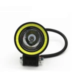 LED Motorcycle headlamp Driving Daytime Off road Led Light Car headlights 1000lm LED Angel Eyes fog lamp Worklight 12V 24V