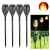 Import LED solar open flame light flashing waterproof garden decoration landscape lawn light path lighting outdoor spotlight from China