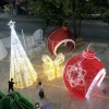 LED Spiral Cone Tree 3D Chrsitmas Motif Tree Light for Outdoor